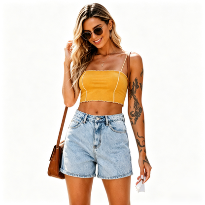 🔥Last Day Sale🔥Women's Casual Denim Shorts