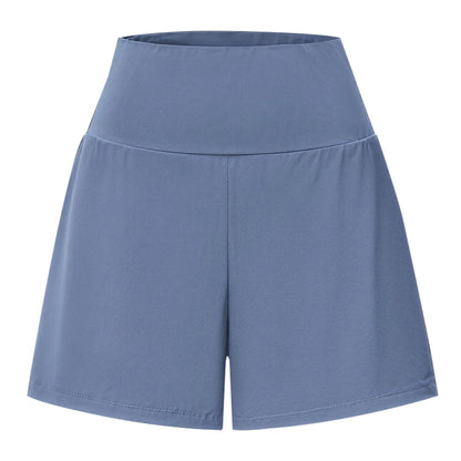 Women's Ultra-High-Rise 2-in-1 Cooling Yoga Shorts (7-inch, with pockets)