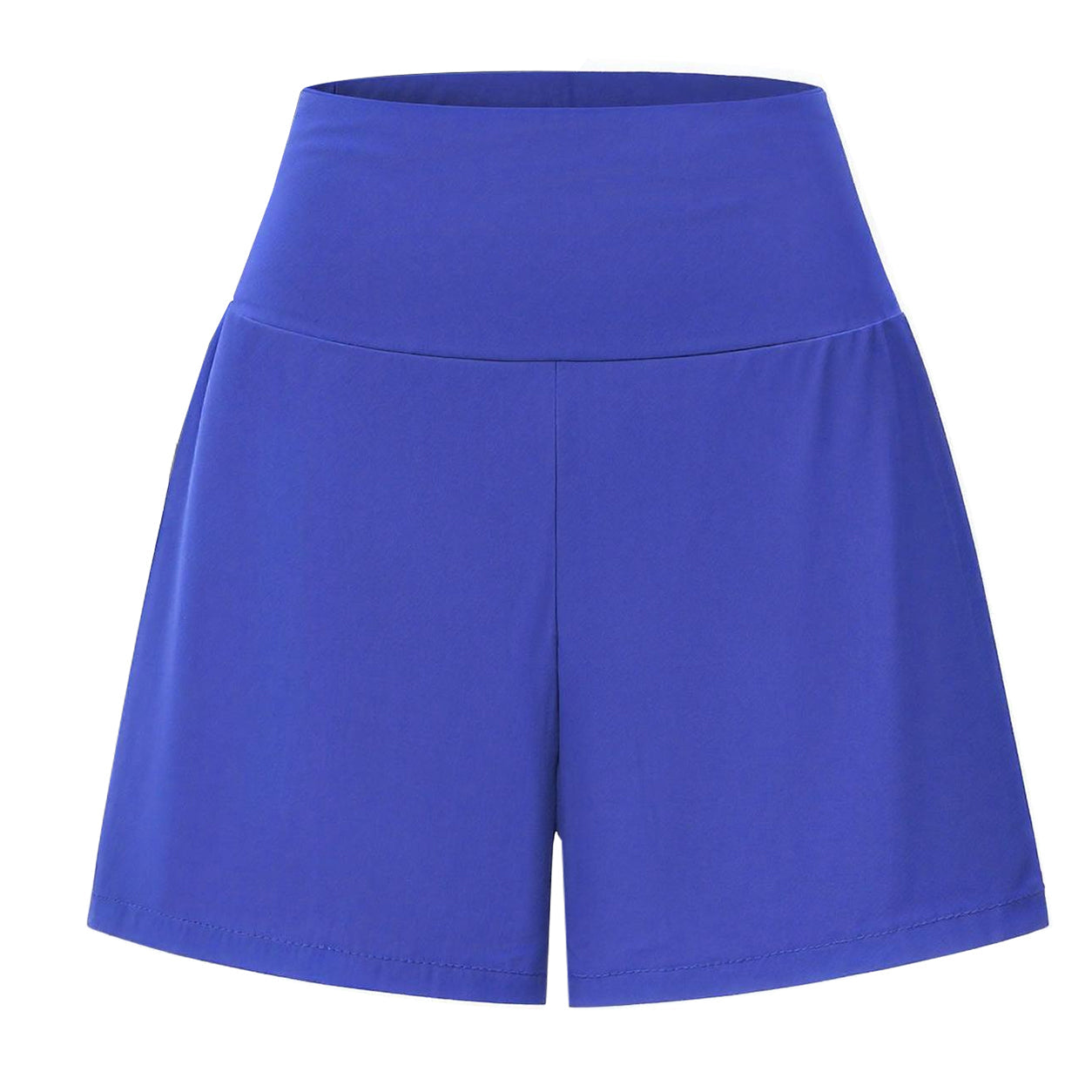 Women's Ultra-High-Rise 2-in-1 Cooling Yoga Shorts (7-inch, with pockets)