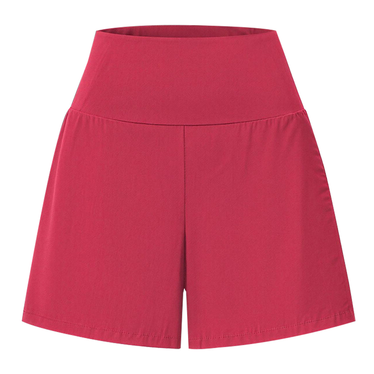 Women's Ultra-High-Rise 2-in-1 Cooling Yoga Shorts (7-inch, with pockets)